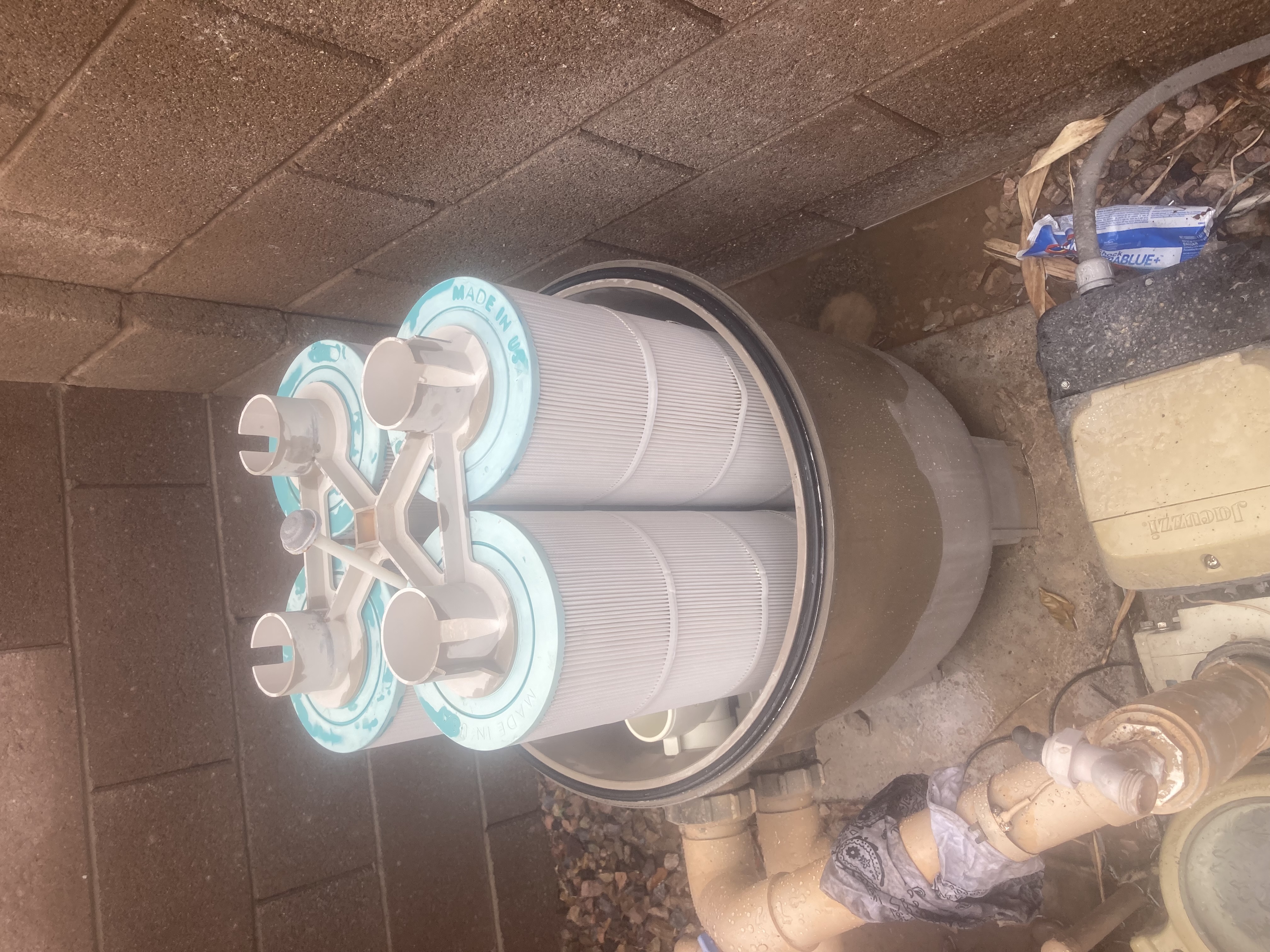 Pool shock and filter cleaning in Maricopa