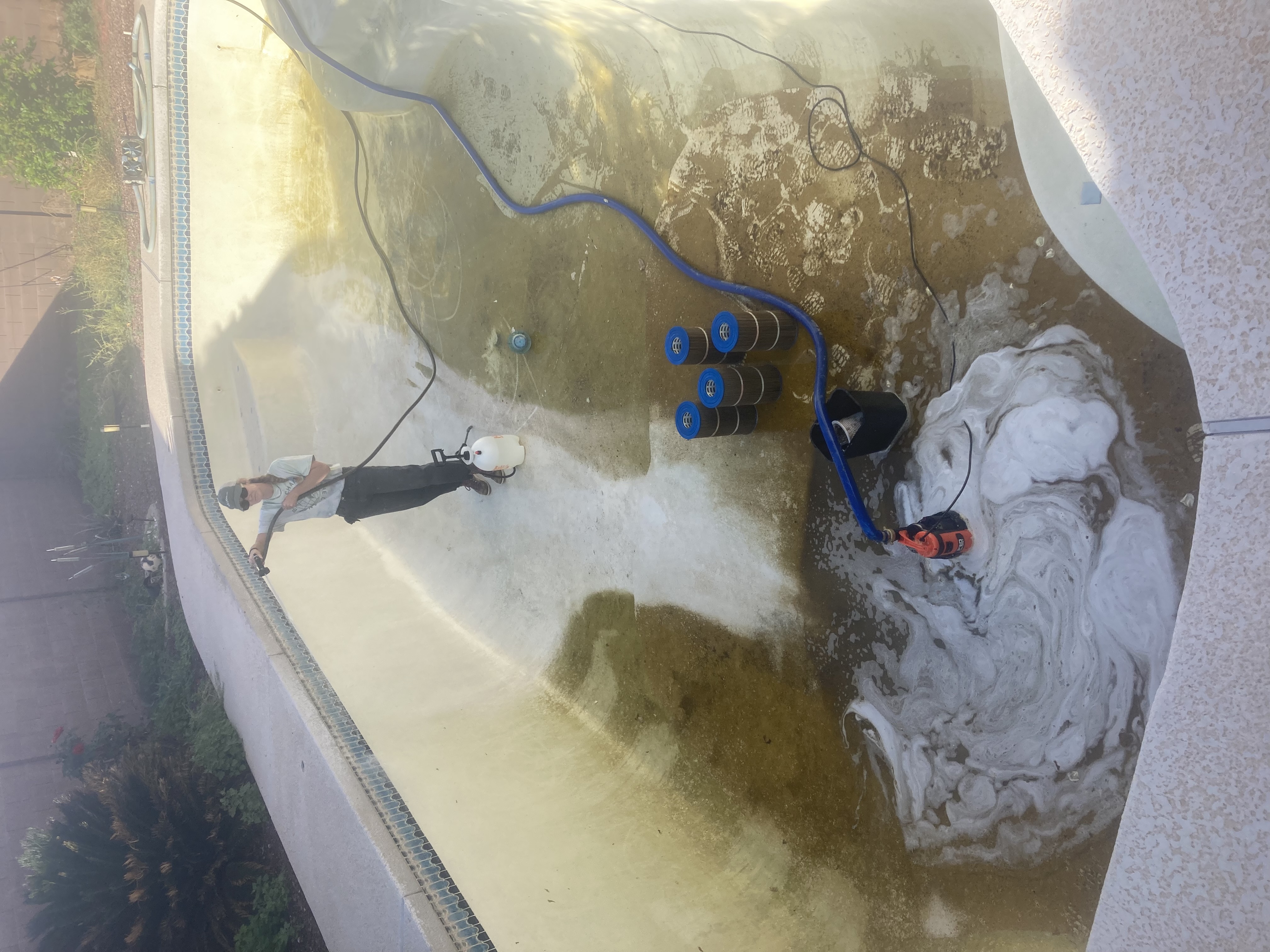 Chlorine wash service